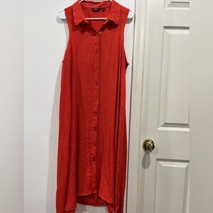 Mille Gabrielle orange dress size 2X. E-24